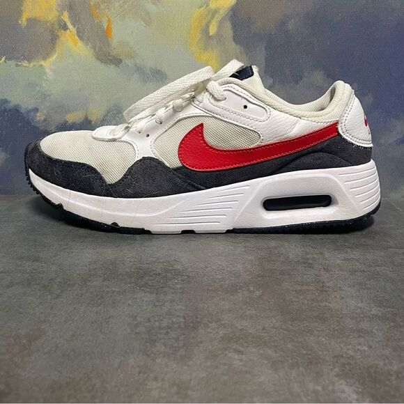 Nike Air Max SC White / University Red Men's Sneakers Size 8 - Picture 12 of 16